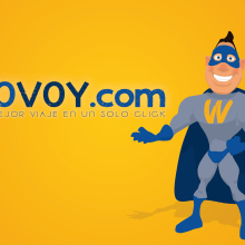 VoVoy viajes. Design, Advertising, Graphic Design, Marketing, and Web Design project by Marti Guardiola - 05.10.2014