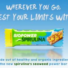 Spot Biopower Spirulina. Advertising, Music, Film, Video, TV, 3D, Animation, Art Direction, Marketing, Multimedia, Photograph, Post-production, Product Design, Video, and TV project by Marc Cormand Fernandez - 10.06.2016