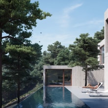 Casa en Sitges. 3D, Architecture, Interior Design & Infographics project by Phrame - 04.04.2016