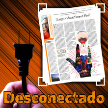 Desconectado - trabajos. Design, Editorial Design, and Graphic Design project by Marlon Brito - 10.09.2016