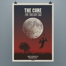 The Cure - Lovesong. Un proyecto de Diseño gráfico de Noir Design - 09.10.2016