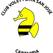 Proyecto de Logo para el Club Voley Playa San José. Un proyecto de Br e ing e Identidad de Carlos Enrique Mur Sabio - 10.10.2016