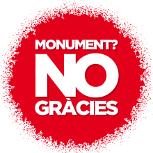 Serie de tres carteles contra el monumento franquista de Tortosa. Un proyecto de Ilustración tradicional y Diseño gráfico de Cristian Porres - 10.10.2016