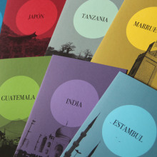 Cuadernos de viaje. Design, Editorial Design, and Graphic Design project by Beatriz Costo - 03.28.2013