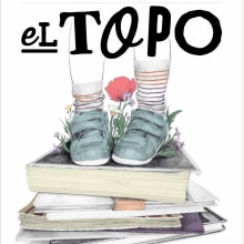 La Educación - Portada para El Topo #18. Un proyecto de Ilustración tradicional, Diseño editorial y Bellas Artes de Belén Moreno - 19.09.2016