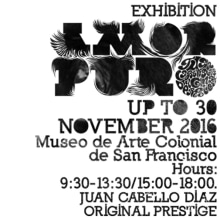 AMOR PURO. Design, Direção de arte, Artes plásticas, e Design gráfico projeto de Juan Cabello Diaz - 12.10.2016