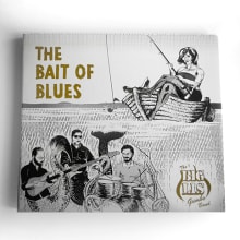 The Bait of Blues. Ilustração tradicional, e Direção de arte projeto de Luis Torres - 14.09.2014