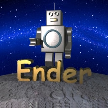 Ender, el principio y fin.. Un proyecto de 3D y Diseño de personajes de MJ Balsalobre - 13.10.2016