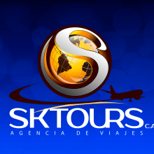 Sktours C.A. / Agencia de Viajes. Graphic Design project by gilson alzate - 10.18.2016