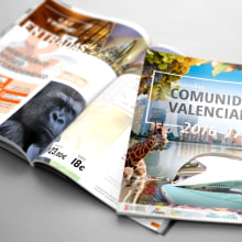Catálogo Comunitat Valenciana 2016-17. Editorial Design project by cinthya salas ferrer - 07.23.2016