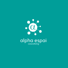 Alpha espai. Un proyecto de Br, ing e Identidad, Diseño editorial y Diseño gráfico de DOSCORONAS - 29.05.2016