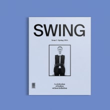 Swing Magazine. Direção de arte, Design editorial, e Design gráfico projeto de Jorge Garcia Redondo - 19.10.2016