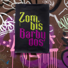 Zombis Barbudos. Direção de arte, Design gráfico, Tipografia, e Arte urbana projeto de David Ayuso - 23.10.2016