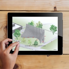 App Serpentine Pavilion. Design, Programming, 3D, Architecture & Interactive Design project by Studioclam - 10.24.2016