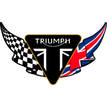 Logotipo Triumph pintumoto . Design gráfico projeto de Joaquin Lamarca Oliveira - 24.10.2016