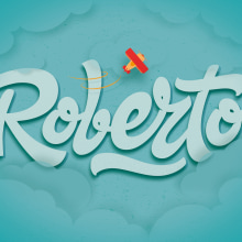 Roberto. Un proyecto de Diseño gráfico, Tipografía y Caligrafía de Alberto Leonardo - 14.11.2015