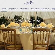 Catering para bodas y fiestas en Barcelona. Web Design project by Alex Costelo - 04.19.2016