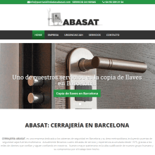 Cerrajería 24 horas en Barcelona. Web Design project by Alex Costelo - 06.30.2016