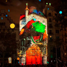 El Despertar del Dragón de Casa Batlló. Een project van Motion Graphics, 3D y Animatie van nueveojos - 26.10.2015