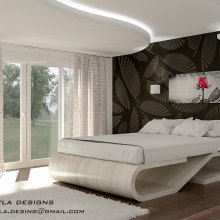 dormitorio gama curve. Un projet de Design , et Fabrication de mobilier de mariano neila - 28.10.2016