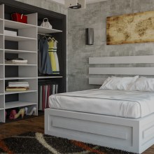 dormitorio gama simple. Interior Design project by mariano neila - 10.28.2016