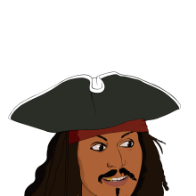Jack Sparrow. Design e Ilustração tradicional projeto de thecataleman - 30.10.2016
