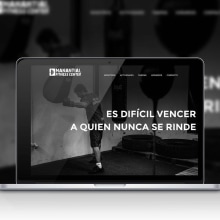 Responsive web design for a well known gym, located in the center of Córdoba (Argentina).. Un proyecto de Diseño, 3D, Diseño Web y Desarrollo Web de Gonzalo Stoll - 30.05.2016