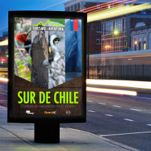 Turismo - Chile. Design gráfico projeto de Nico Arancibia - 01.11.2016