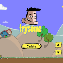 Videojuego Trysome. Un progetto di Progettazione di giochi e Graphic design di David Murillo - 01.11.2016