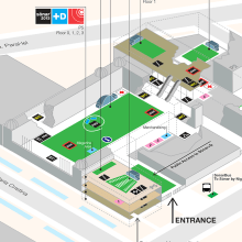 SONAR 2013 - Maps for stages & signage. Music, Events, Graphic Design, Information Design & Infographics project by Not On Earth - Marc Soler - 10.08.2016