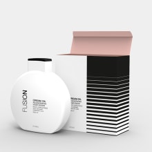 FUSION by Koan Cosmetics. Un proyecto de Br, ing e Identidad, Diseño gráfico, Packaging y Tipografía de Vania Nedkova - 09.04.2015