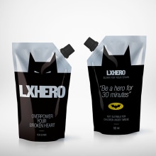 LXHERO . Un proyecto de Ilustración tradicional, Br, ing e Identidad, Diseño gráfico y Packaging de Vania Nedkova - 02.05.2015
