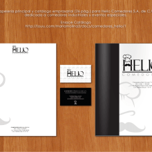 Comedores Helio . Un proyecto de Diseño editorial de Mayte Molina - 19.04.2015
