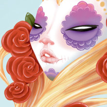 Roses. Traditional illustration project by Maite Arjona - 11.06.2013