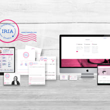 IRIA Translation Studio. Un proyecto de Br, ing e Identidad, Diseño gráfico y Diseño de la información de Patricia Rueda Sáez - 04.07.2016