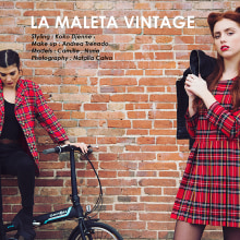 LA MALETA VINTAGE. Design, Photograph, and Fashion project by natalia calvo - 11.08.2016