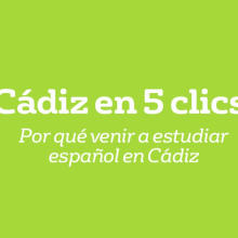 CÁDIZ EN 5 CLIC :: Escuela de Idiomas CLIC (Cádiz). Motion Graphics, Film, Video, TV, Education, Photograph, Post-production, and Video project by Javi de Lara - 06.12.2015