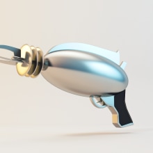 Gun. Un proyecto de Diseño, 3D, Diseño gráfico y Diseño interactivo de renerene - 13.11.2016
