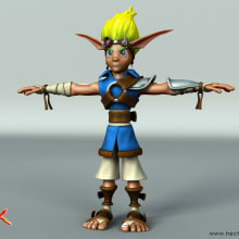Jak. 3D, Animation, and Character Design project by Hector Lucas - 12.22.2015