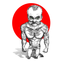 Punisher. Un proyecto de Ilustración tradicional y Diseño gráfico de Franz Simons - 14.11.2016