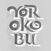 Yorokobu Magazine Cover. Un proyecto de Caligrafía de Joan Quirós - 06.11.2016