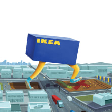 IKEA se muda. Un proyecto de Ilustración tradicional y Publicidad de Rafa Mata - 18.06.2016