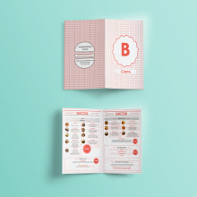 Baco Menu. Br, ing, Identit & Information Architecture project by Diana Drago - 03.27.2015