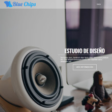 Blue Chips - Desarrollo Web con HTML5 y CSS3. Design, and Web Development project by Daniel Pulgarín - 11.21.2016