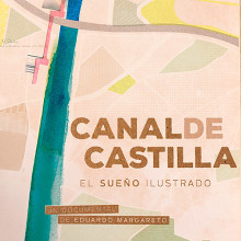 Cartel CANAL DE CASTILLA. Un proyecto de Diseño y Diseño gráfico de Laura Asensio - 21.11.2016