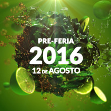Mojito Party - Partes del cartel para Feria 2016. Motion Graphics, 3D, and Graphic Design project by Monobobo - 08.04.2016