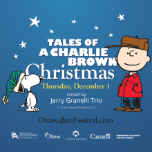 Tales of a Charlie Brown Christmas. Música projeto de Ottawa Jazz Festival - 21.11.2016