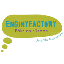 Logotipo para Enginyfactory · Empresa de creación de libros infantiles y juveniles. Graphic Design project by Núria Altamirano - 04.23.2014