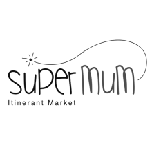Logotipo para Supermum · Venta de ropa infantil. Graphic Design project by Núria Altamirano - 02.28.2016