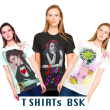 Tshirts BSK. Un proyecto de Diseño, Ilustración tradicional, Moda y Diseño gráfico de zstudio - 13.01.2016